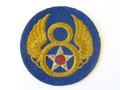 U.S. Army Air Forces, 8th Army shoulder patch ( stationed in England ) most likely British made