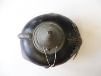 Sachsen, feldgraue Pickelhaube für Mannschaften , Kammerstück 139.R