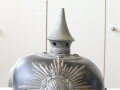 Sachsen, feldgraue Pickelhaube für Mannschaften , Kammerstück 139.R