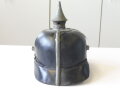 Sachsen, feldgraue Pickelhaube für Mannschaften , Kammerstück 139.R