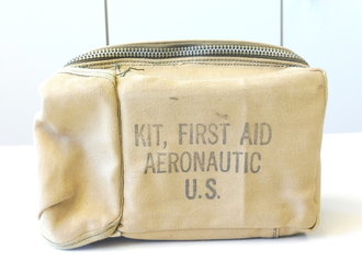 U.S. A.A.F. Kit, First Aid, Aeronautic. Gc with some contents
