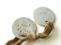 U.S. WWI dog tag set