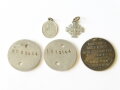 U.S. WWI dog tag set +