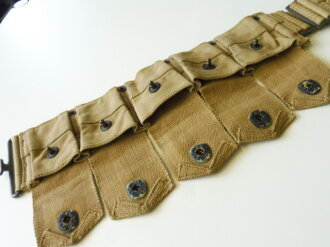 U.S. 1918 dated M1918 Mounted Rifle Cartridge Belt