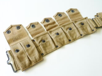 U.S. 1918 dated M1918 Mounted Rifle Cartridge Belt