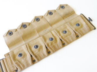 U.S.WWI Mills M1910 Dismounted Rifle Cartridge Belt