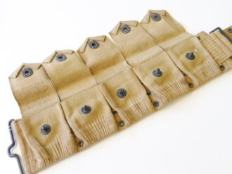 U.S.WWI Mills M1910 Dismounted Rifle Cartridge Belt