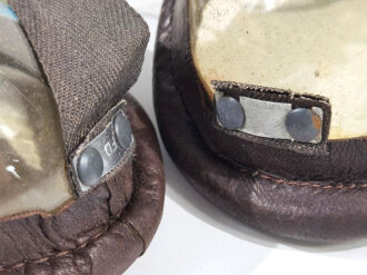 Brille zur Pferdegasmaske Wehrmacht, Band abgerissen