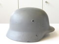 Dänemark, Stahlhelm Zivilschutz, aus umlackierter Stahlhelmglocke der Wehrmacht