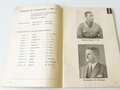 Amtlicher Führer "1. Gaufest des Reichsbundes für Leibesübungen Schwenningen 1935", 72 Seiten, Maße ca A5