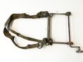 U.S.  Signal Corps reel RL-39 and ST34 + 35 support straps. Hard to tell how old these actually are, the brass makes me think they might be WWII or 50´s, straps might be added later