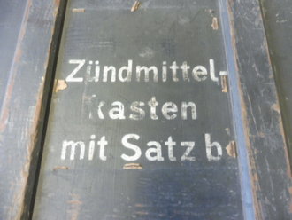 Pionier Zündmittelkasten mit Satz b mit diversen,...