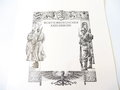 Württembergischer Kriegerbund, Vordruck  für eine Urkunde 24 x 29cm, 1 Stück aus altem Bestand