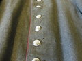 1. Weltkrieg, feldgrauer Waffenrock für Mannschaften eines Pioniers. Kammerstück datiert 1915, Schulterbreite 42 cm, Armlänge 65 cm