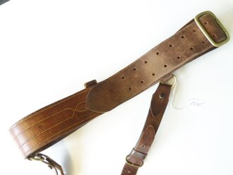 U.S. WWI, Sam Browne belt with cross strap in good condition