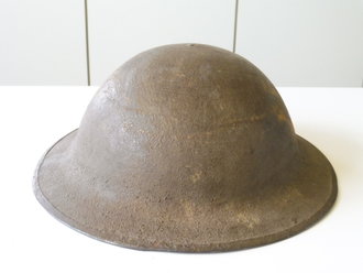 U.S. WWI, M1917 steel helmet, complete with liner and chin strap