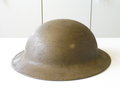 U.S. WWI, M1917 steel helmet, complete with liner and chin strap