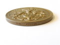 Medaille Hansestadt Hamburg " Zur Erinnerung an die Gedenkfeier der Schlacht bei Loigny 2. Dezember 1870" Durchmesser 43 mm