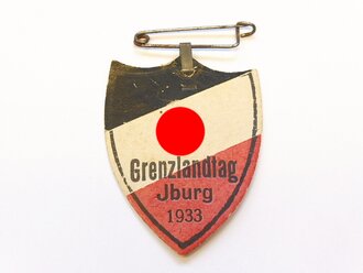 Papierabzeichen Grenzlandtag Jburg 1933