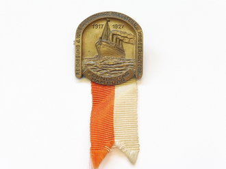 Metallabzeichen Reichsbund der Kriegsgeschädigten Hamburg 1927