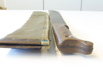 U.S. Machete, M-1942, canvas scabbard, 1945 dated