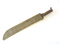 U.S. Machete, M-1942, canvas scabbard, 1945 dated