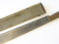 U.S. Machete, M-1942, canvas scabbard, 1945 dated