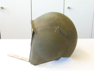 U.S. A.A.F. Anti Flak helmet. Besides the chin strap in...