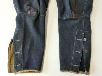 Blaue Hose , wohl Frankreich 1. Weltkrieg. Mit deutschem Größenstempel versehen