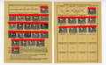 2 Stück Quittungskarten der " Hilfskasse der NSDAP" von 1936 und 1937