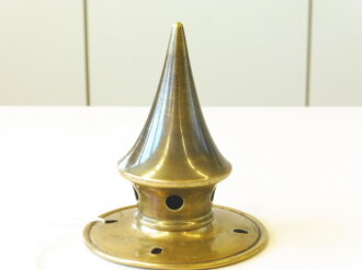 Spitze für eine Pickelhaube, Messing, nicht...