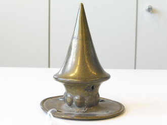 Spitze für eine Pickelhaube, Messing, nicht...