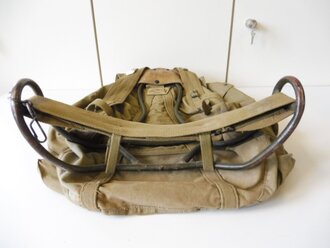 U.S. 1942 dated Mountain Troops rucksack, used, good , missing both  half a carrying strap