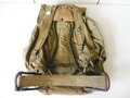 U.S. 1942 dated Mountain Troops rucksack, used, good , missing both  half a carrying strap