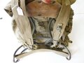 U.S. 1942 dated Mountain Troops rucksack, used, good , missing both  half a carrying strap