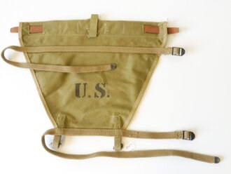 U.S. 1942 dated Carrier, Pack M-1928, Unused, vgc. The Carrier Pack was strapped to the bottom of the M28 Haversack