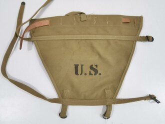 U.S. 1942 dated Carrier, Pack M-1928, Unused, vgc. The Carrier Pack was strapped to the bottom of the M28 Haversack