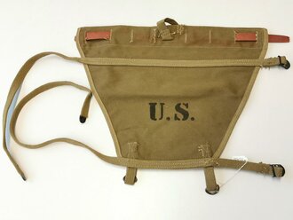 U.S. 1942 dated Carrier, Pack M-1928, Unused, vgc. The Carrier Pack was strapped to the bottom of the M28 Haversack