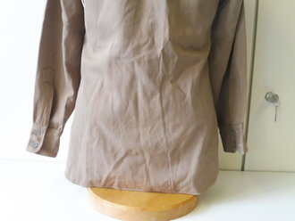 U.S. WWII Shirt, wool, Officers ( pink ) used, Schulterbreite 39 cm, Armlänge 60 cm