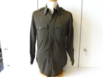 U.S. WWII Shirt, Officers, used, Schulterbreite 41 cm, Armlänge 57 cm