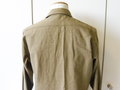 U.S. WWII Shirt, Flannel, OD, Schulterbreite 45 cm, Armlänge 58 cm