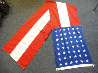 U.S. WWII 48star flag 62x 300cm, good condition