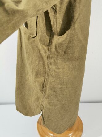 U.S. Jan 1945 dated Shirt, Flannel, OD, Coat style, special - with gas flap