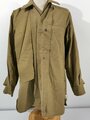 U.S. Jan 1945 dated Shirt, Flannel, OD, Coat style, special - with gas flap