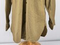 U.S. Jan 1945 dated Shirt, Flannel, OD, Coat style, special - with gas flap