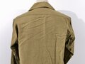 U.S. Jan 1945 dated Shirt, Flannel, OD, Coat style, special - with gas flap