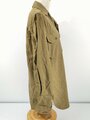 U.S. Jan 1945 dated Shirt, Flannel, OD, Coat style, special - with gas flap