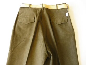 U.S. 1948 dated Trousers, field, wool serge OD