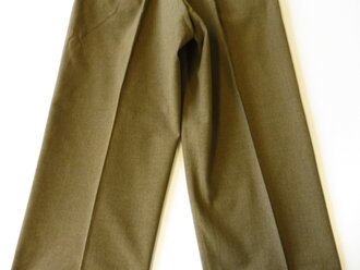 U.S. 1948 dated Trousers, field, wool serge OD