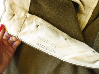 U.S. 1948 dated Trousers, field, wool serge OD